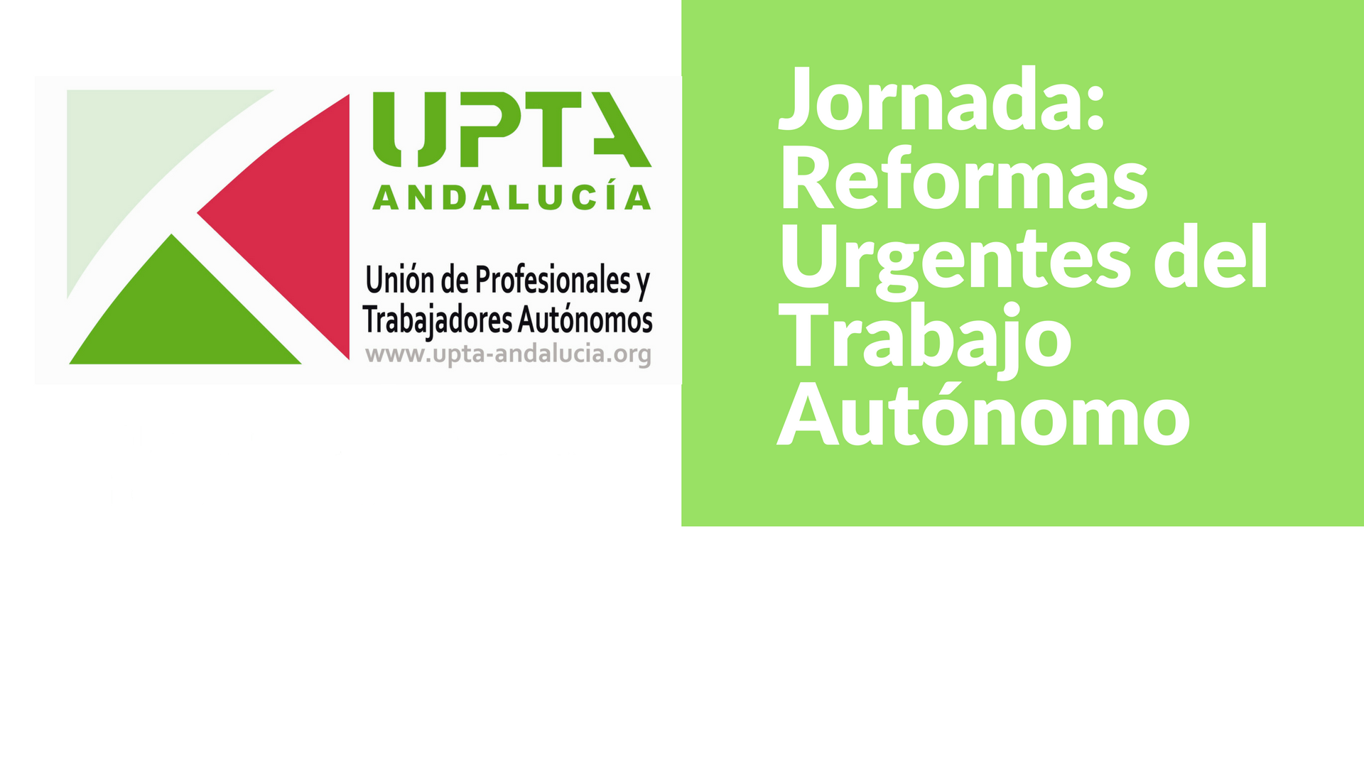 Jornada sobre la Ley de Reformas Urgentes del Trabajo Autónomo