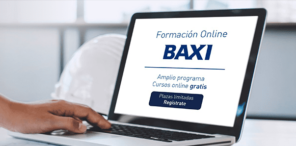 Formación gratuita y online para el instalador de Baxi