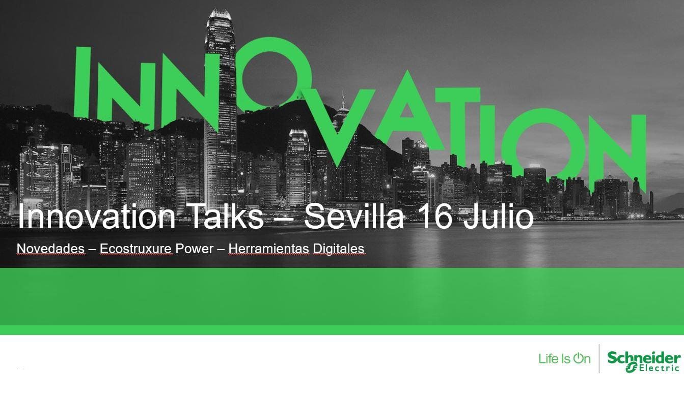 Innovation Talks: distribución eléctrica inteligente y digitalización