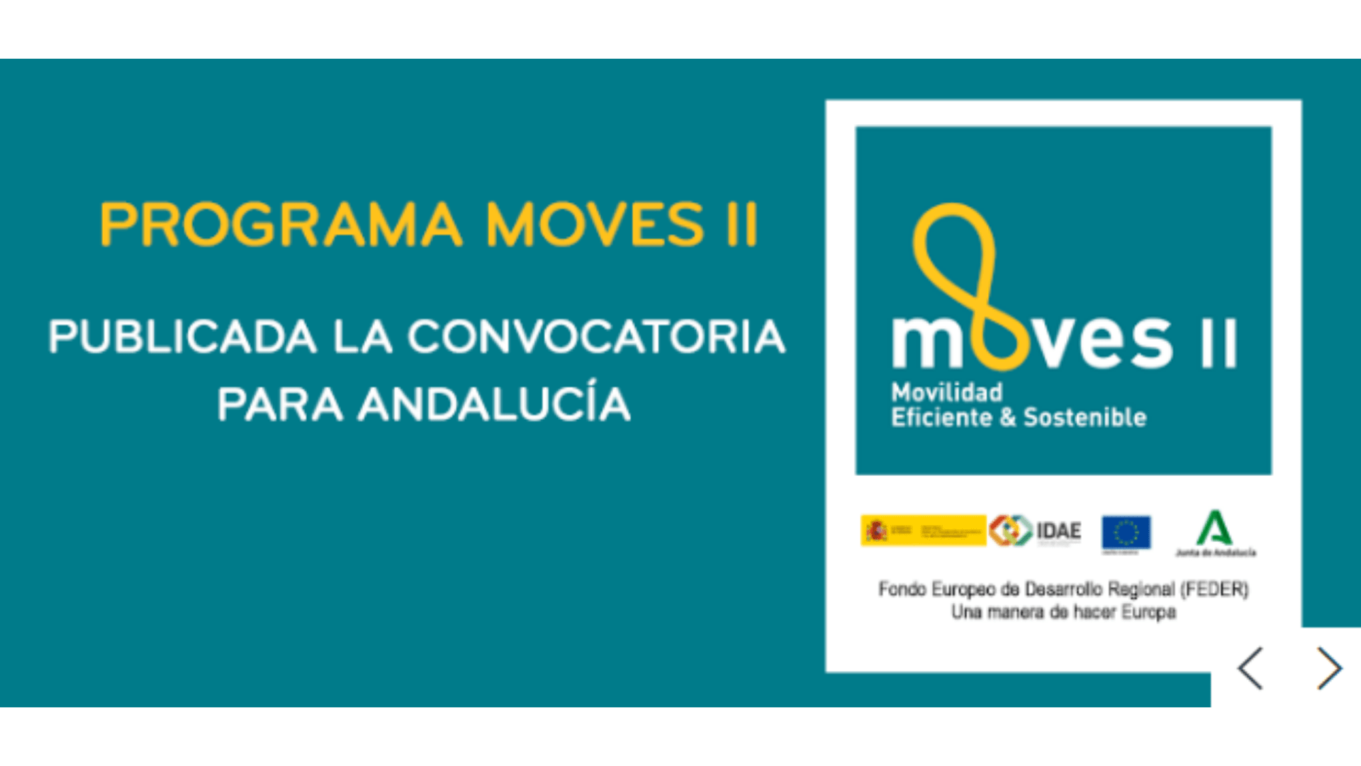 MOVES II ofrece 17 millones de euros en ayudas para proyectos de movilidad sostenible