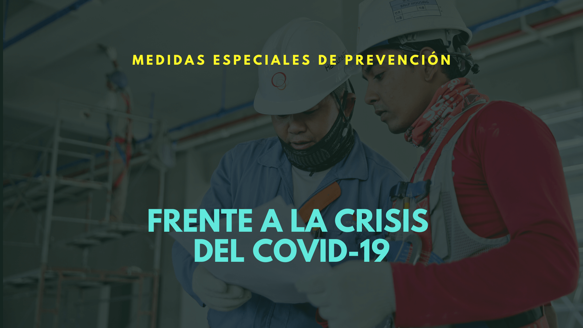 Medidas especiales de P.R.L. frente al coronavirus